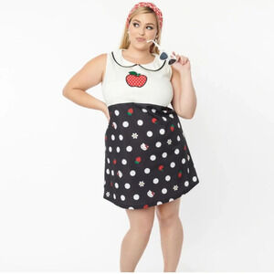 SMAK PARLOUR Hello Kitty Apple Power Shift Dress 4x NWT